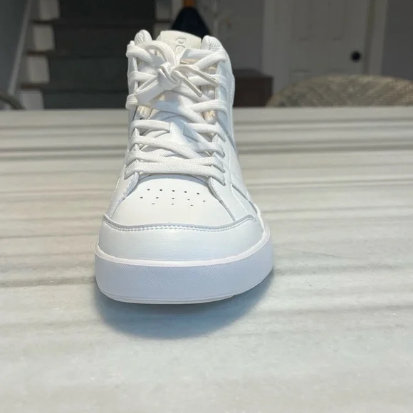 On Running White High-Top Sneakers
